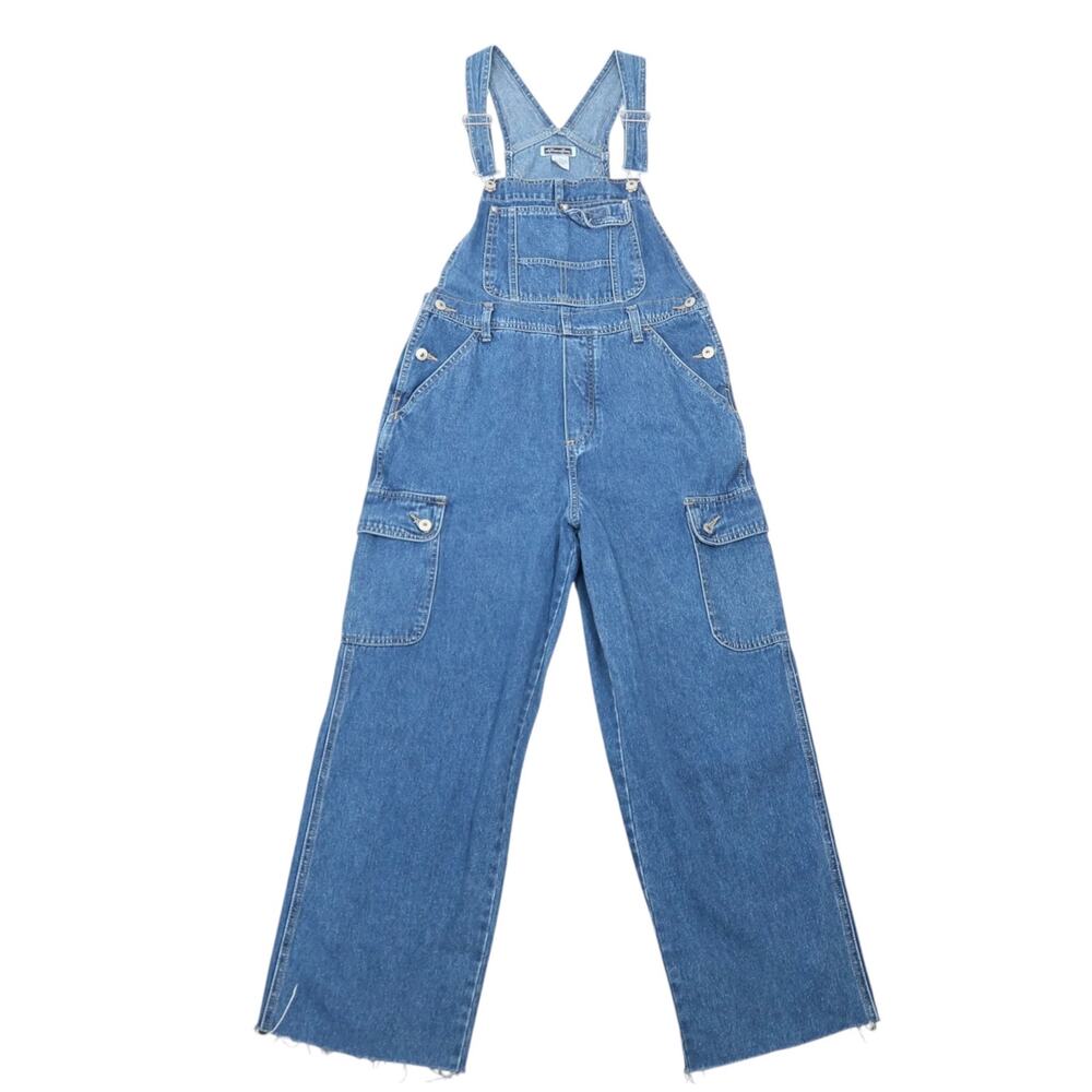 Vintage 90s Xhilaration Blue Denim Jean Overalls Medium Wash M